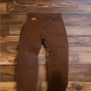 Empyre Chocolate Brown Denim Jeans